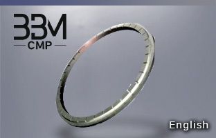 3BM Retainer Ring(CMP, semiconductor)に関するページ